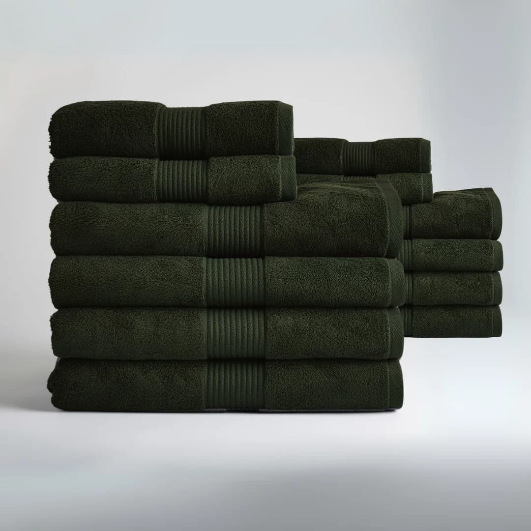 Ultrasoft Spa Bundle 12pcs - Dark Green