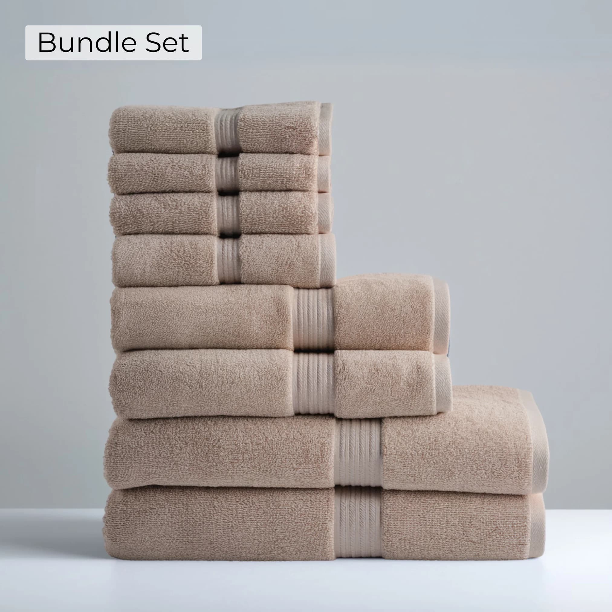 Ultrasoft Complete Bath Bundle 8pcs - Beige